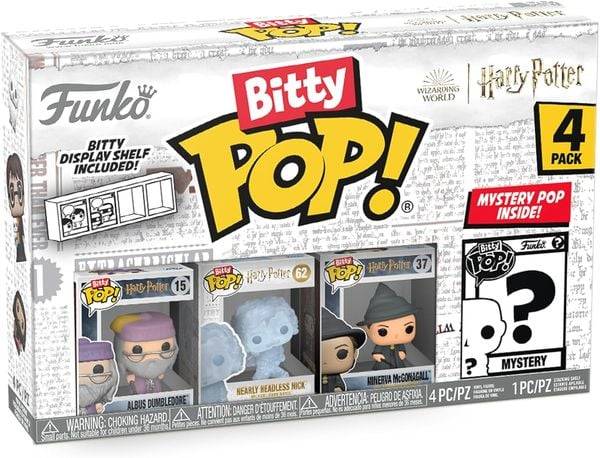 Bitty POP: HP- Dumbledore 4PK