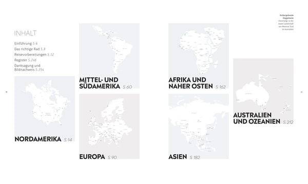 Die 100 schönsten Radtouren auf allen Kontinenten