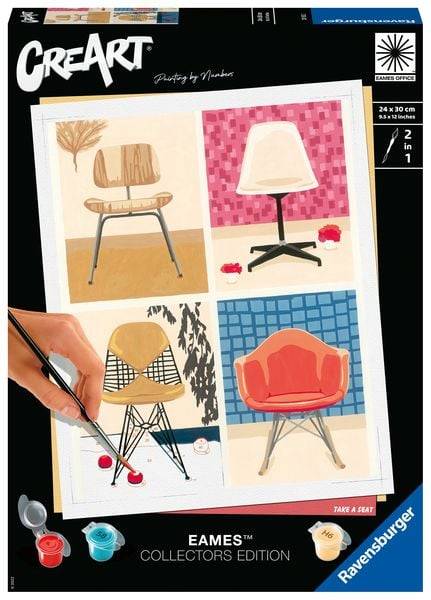 Ravensburger - Malen nach Zahlen - CreArt - EAMES - Take a Seat