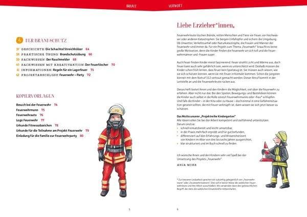 Projektreihe Kindergarten - Bei der Feuerwehr