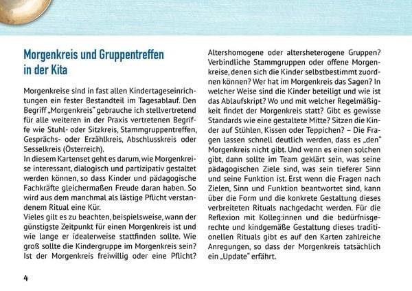 Morgenkreis-Update: Das bewährte Kita-Ritual partizipativ weiterentwickeln