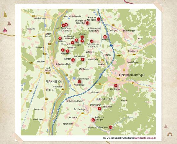 Kaiserstuhl/Breisgau. Wandern für die Seele