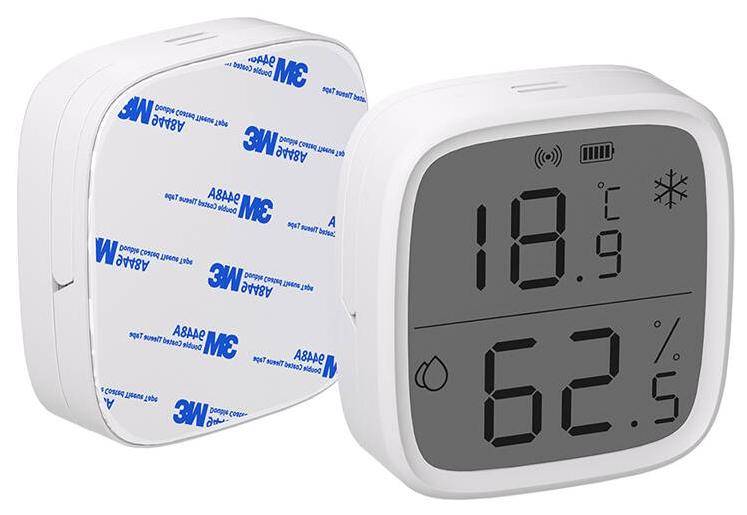 Sonoff SNZB-02D Temperature & Humidity Sensor, Temperatur / Luftfeuchte Sensor mit Anzeige, ZigBee