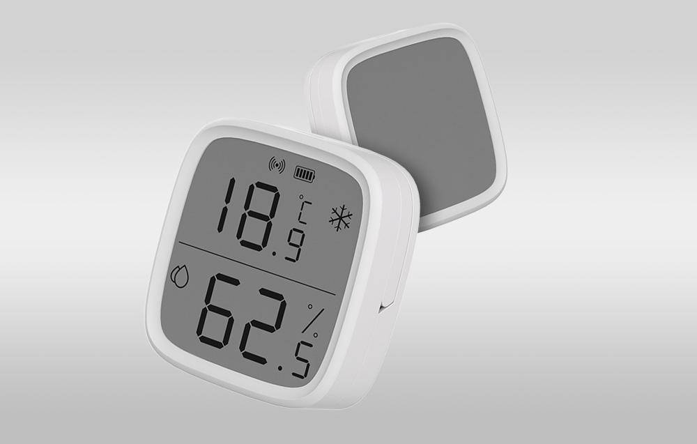 Sonoff SNZB-02D Temperature & Humidity Sensor, Temperatur / Luftfeuchte Sensor mit Anzeige, ZigBee