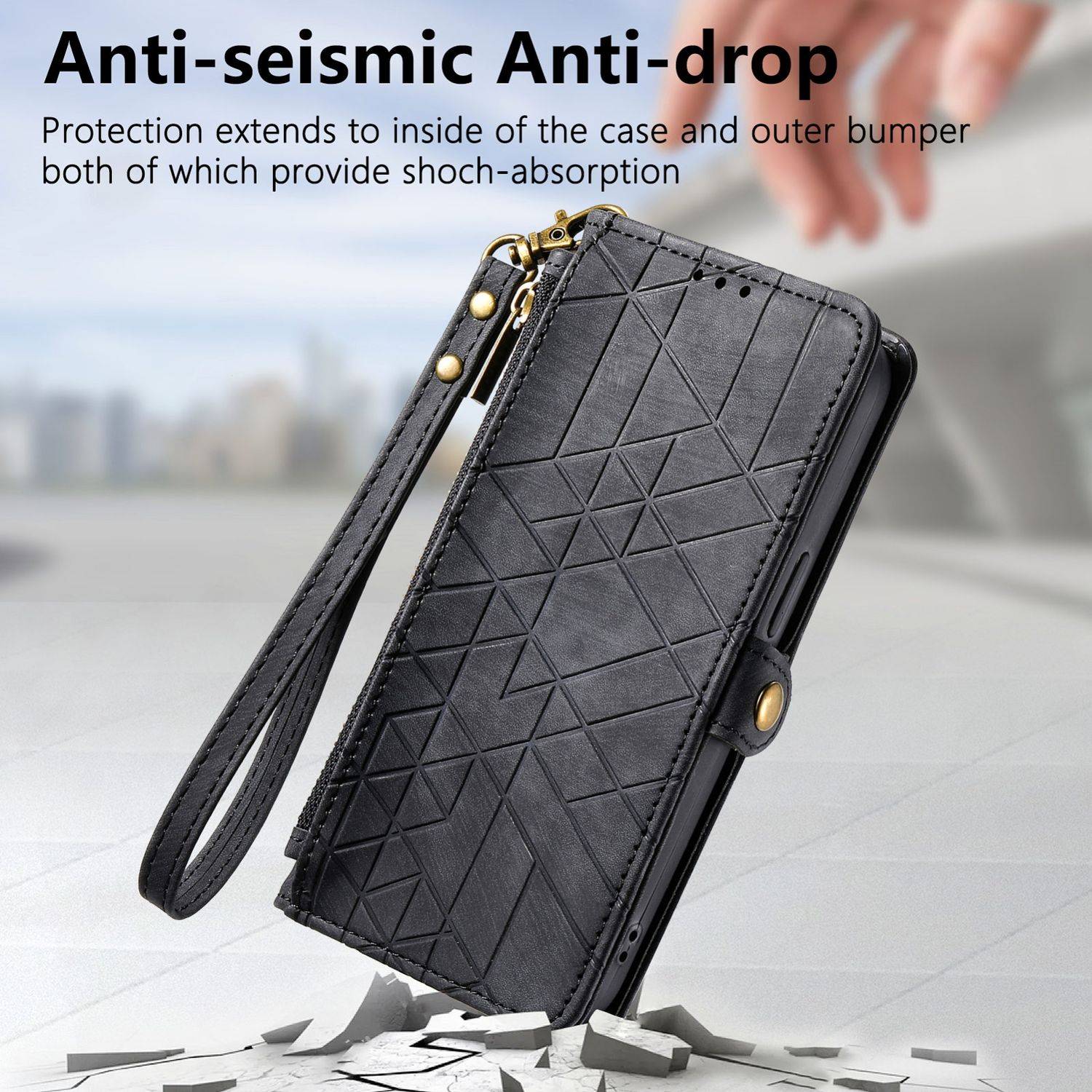 Für Sony Xperia 10 VI 6. Gen Kunst Leder Book Tasche Schutz Hülle Case