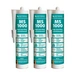 HOTREGA High Tech Klebstoff & Dichtstoff MS 1000 3 Stück - Farbe:weiß HOTREGA High Tech Klebstoff & Dichtstoff MS 1000 3 Stück - Farbe:weiß