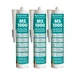 HOTREGA High Tech Klebstoff & Dichtstoff MS 1000 3 Stück - Farbe:klar HOTREGA High Tech Klebstoff & Dichtstoff MS 1000 3 Stück - Farbe:klar