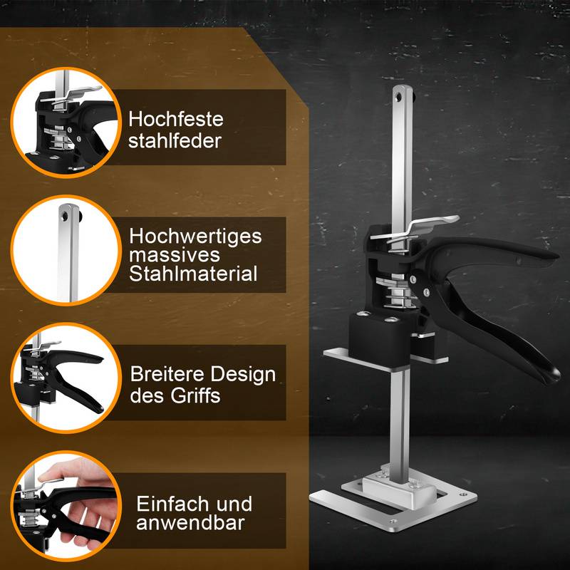 Handwerkzeugheber Arm Plattenheber Arbeitssparender Brett Heber Schrankheber Höhenverstellung Hebevorrichtung Bis 240Kg 2X