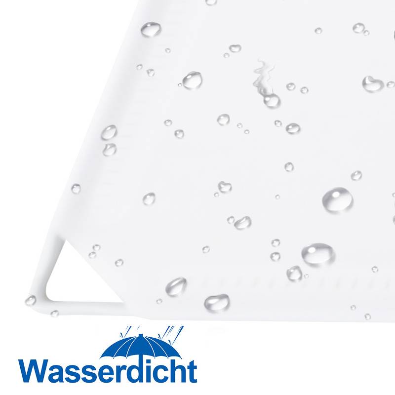 Freigehege für Kleintiere, variabler Aufbau Modularer Zaunbau Leicht zu montieren 12 Stück 35x45 cm Weiß