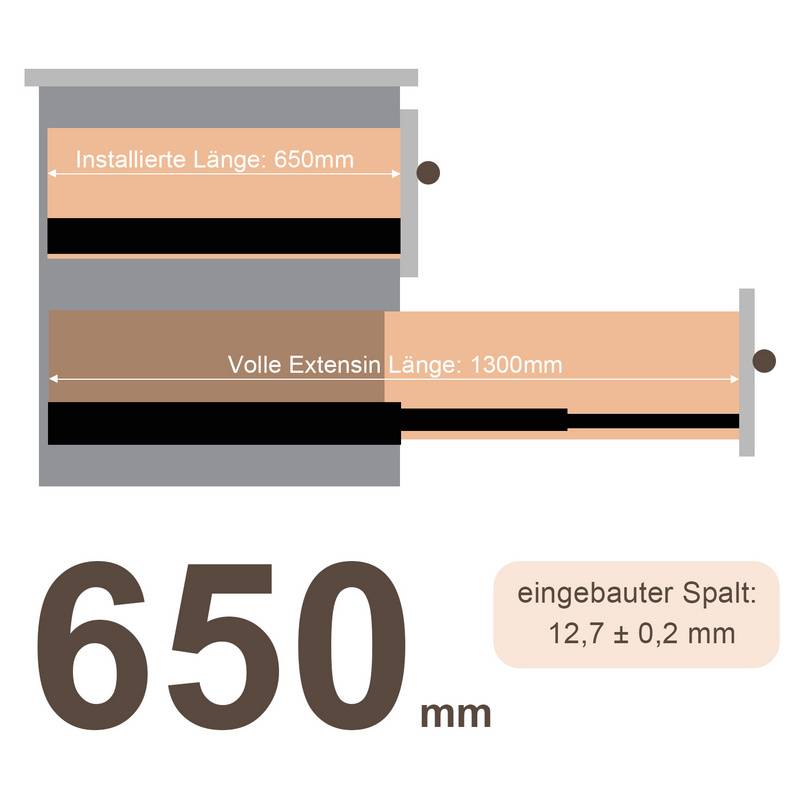 Schubladenschienen Schubladenauszug Soft Close Vollauszug Vollauszug Schubladenauszüge für Schubladen Schienensystem Auszugsschienen Gleitschiene Sc