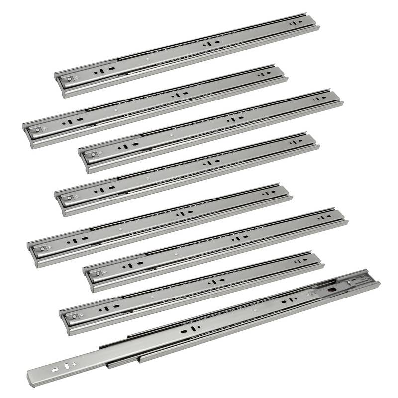 Schubladenschienen Schubladenauszug Soft Close Vollauszug Teleskopschiene Schubladenauszüge für Schubladen Schienensystem Auszugsschienen Gleitschie