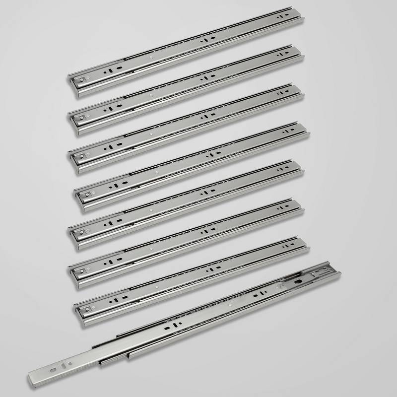 Schubladenschienen Schubladenauszug Soft Close Vollauszug Teleskopschiene Schubladenauszüge für Schubladen Schienensystem Auszugsschienen Gleitschie