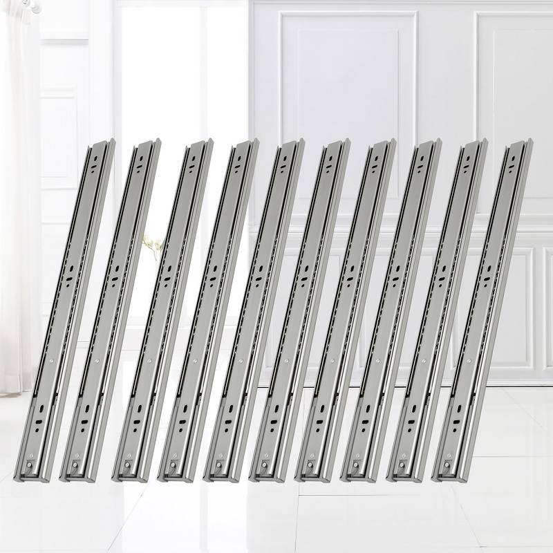 Schubladenschienen Schubladenauszug Soft Close Vollauszug Vollauszug Schubladenauszüge für Schubladen Schienensystem Auszugsschienen Gleitschiene Sc