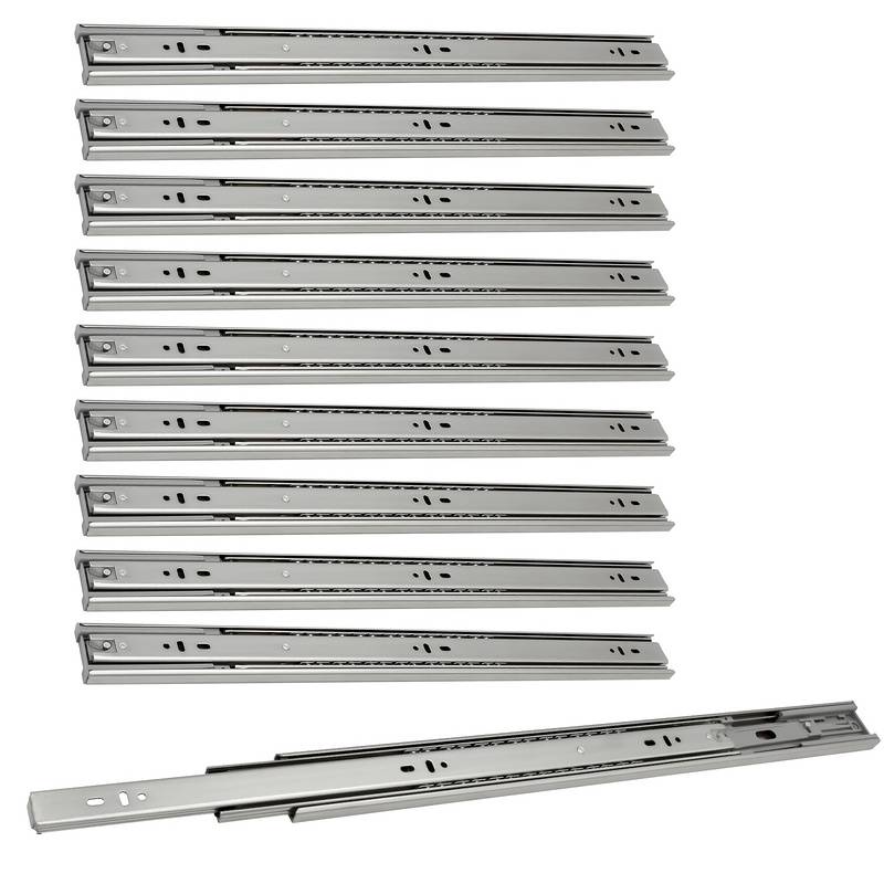 Schubladenschienen Schubladenauszug Soft Close Vollauszug Vollauszug Schubladenauszüge für Schubladen Schienensystem Auszugsschienen Gleitschiene Sc
