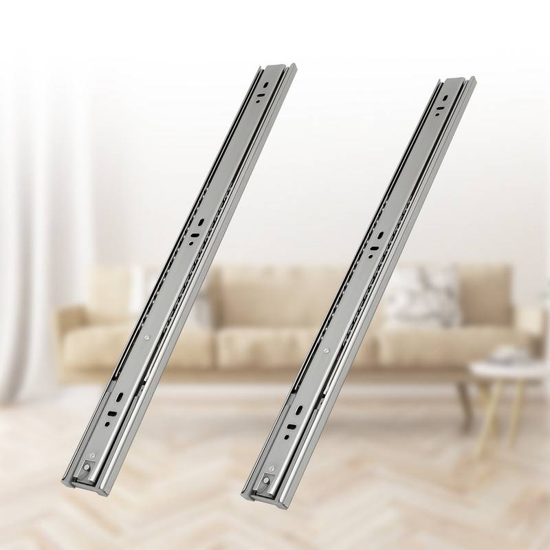 Schubladenschienen Schubladenauszug Soft Close Vollauszug Teleskopschiene Schubladenauszüge für Schubladen Schienensystem Auszugsschienen Gleitschie