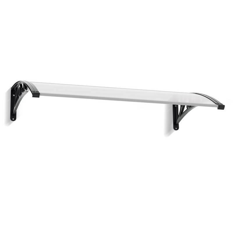 100x150cm Vordach Haustürvordach Türvordach Pultbogenvordach Haustür für Haustür und Terrasse