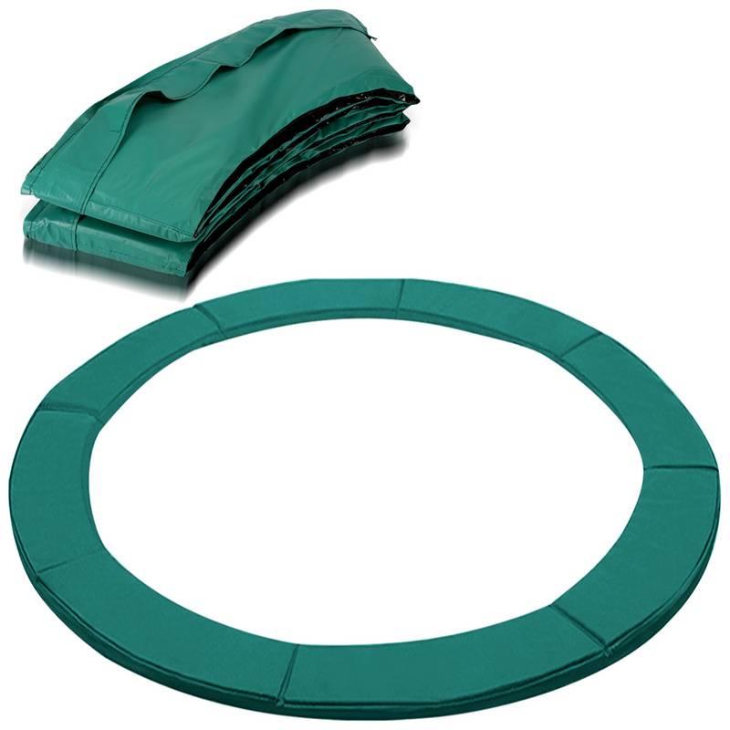 Trampolin Randabdeckung, Randschutz, Trampolinzubehör, Federabdeckung für Trampolin 366 cm Grün