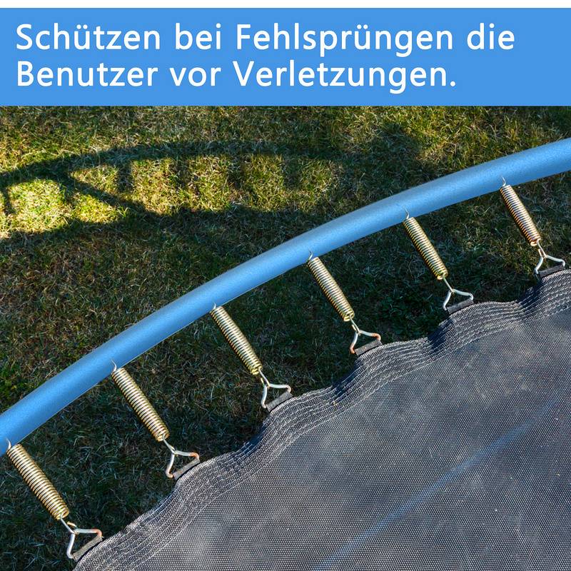16 Stück Schaumstoff-Trampolin-Hüllen – Ersatz-Trampolin-Schutzstange aus Schaumstoff – glatte Trampolin-Sicherheits-Schaumstoff-Schutzstange f