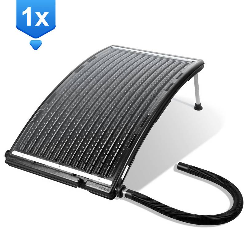 solarheizung Sonnenkollektor für Warmwasser Pool-Solarkollektor Sonnenkollektor Fassungsvermögen bis zu 15 Liter 1 Stück 110x69x14cm