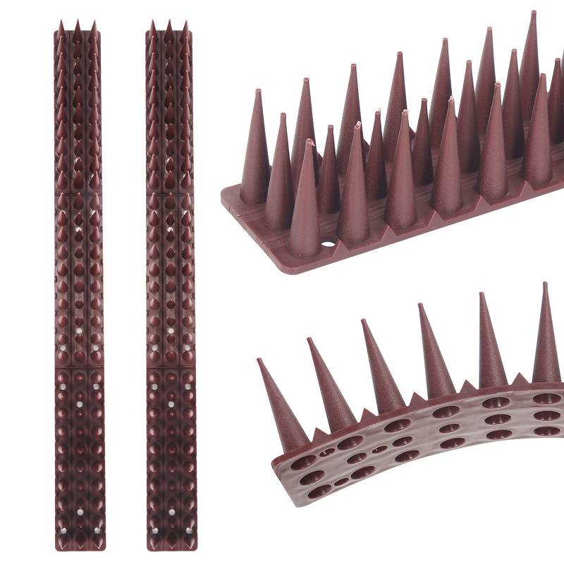 Vogelabwehr 24x Taubenabwehr Taubenabwehr Rabe Raben Taubenspikes Vogelschreck Vogel Taubenspikes Abwehrstachel Taubenschreck 10.32M