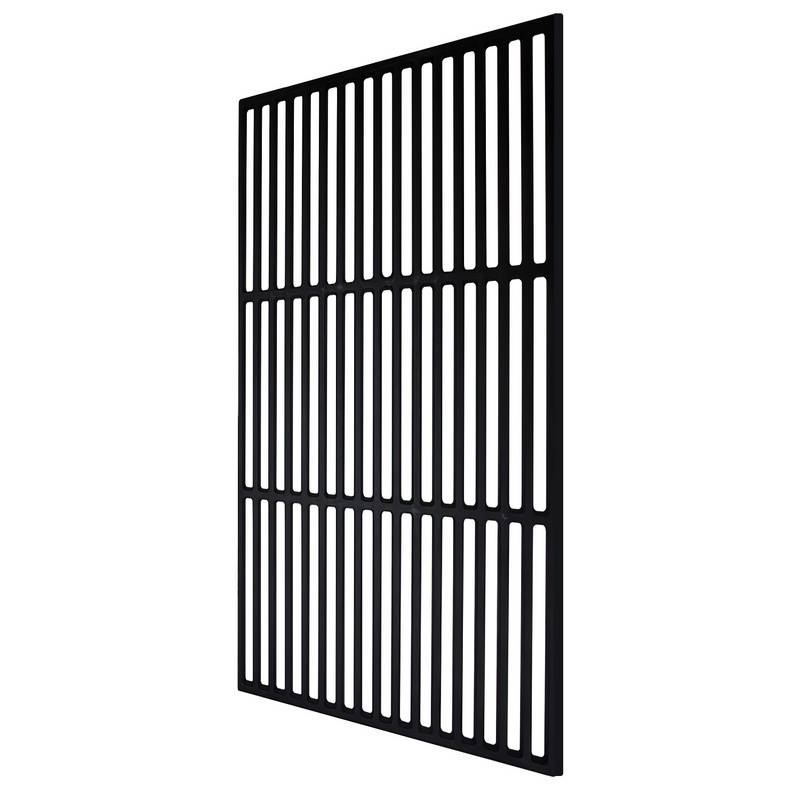 Grillrost Grillgitter BBQ Grillrost Eckig emailliert Grillplatte für Gasgrill 60x40cm