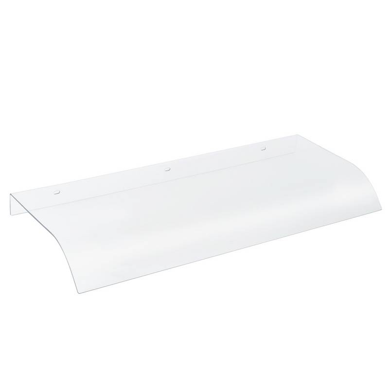 Vordach Haustürdach Pultvordach für Haustür und Terrasse 40x80cm Außenwandmontage