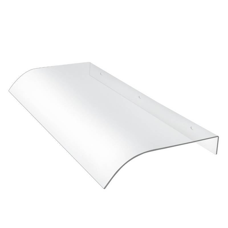 Vordach Vordach für Haustür Haustürdach Pultvordach Türvordach 40x80cm Außenwandmontage