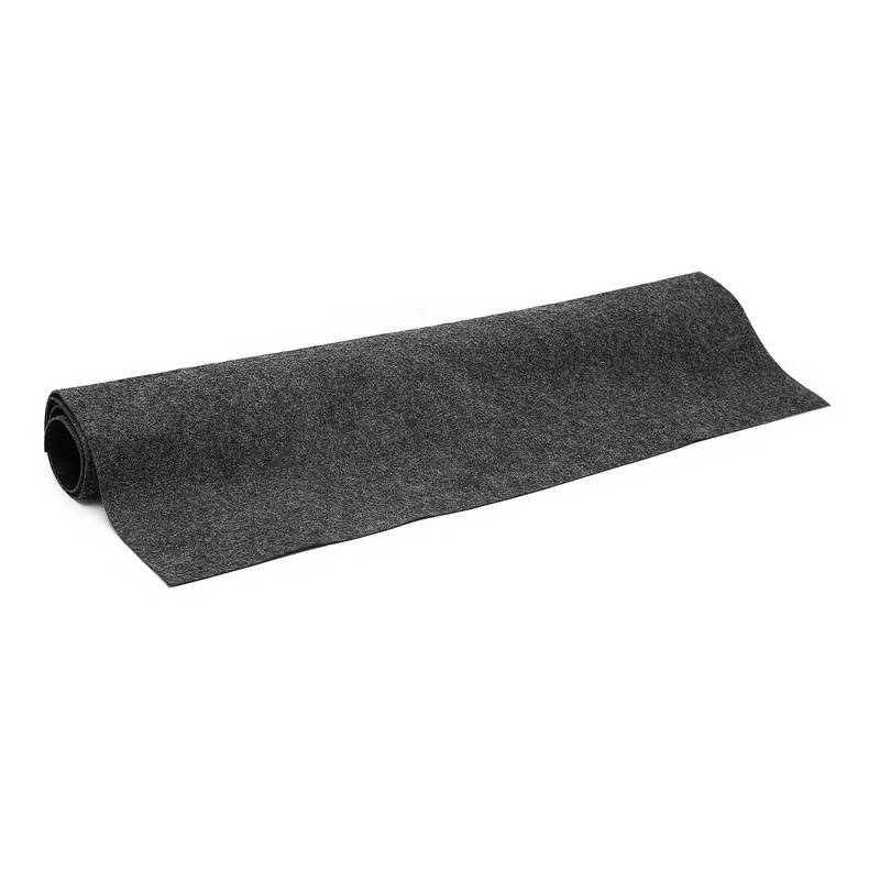 Grillteppich Bodenschutzmatte Grillteppich Outdoor Grau 90x120cm