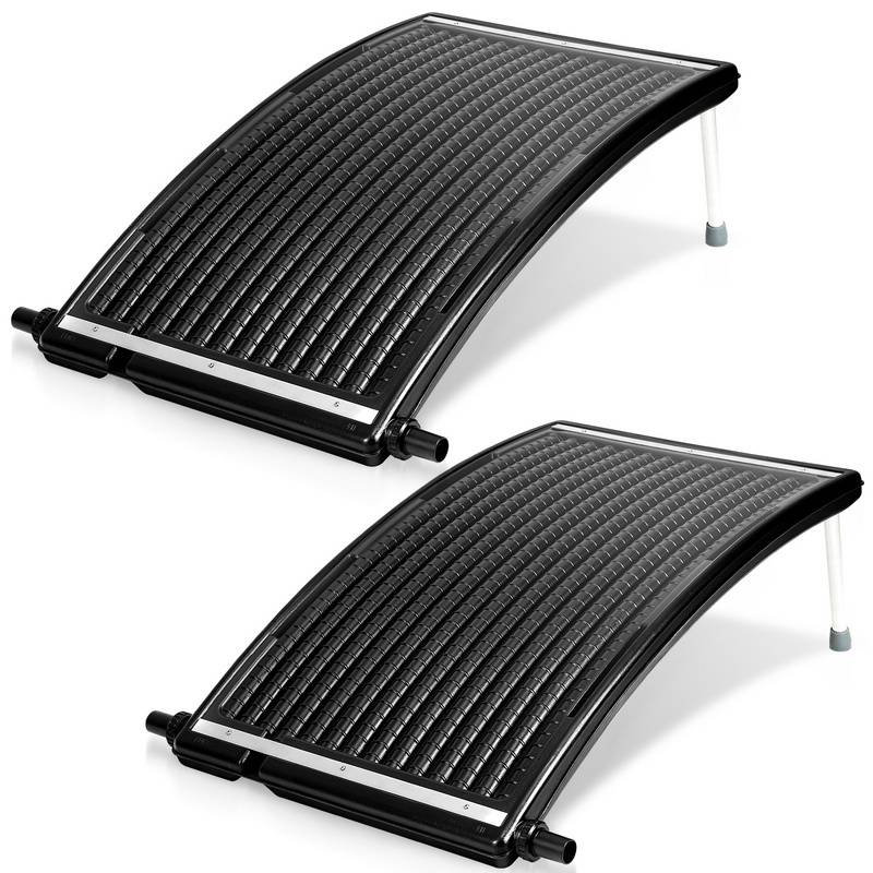 2x Solarheizung Sonnenkollektor Poolheizung Warmwasser 110x69x14cm