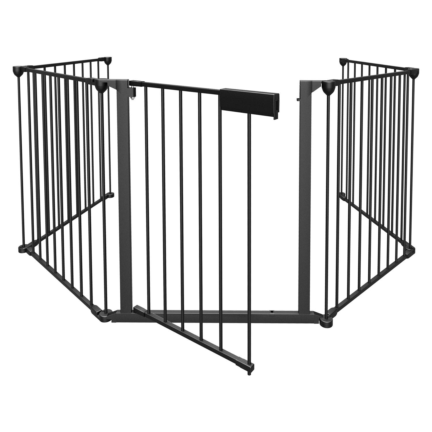 Kaminschutzgitter 5-tlg Ofenschutzgitter 300x75cm Laufgitter Absperrgitter Tierschutzgitter Türschutzgitter Kinder-Sicherung