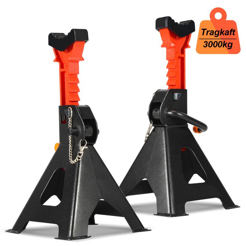 2x Unterstellbock Wohnwagen Ständer 3T LKW Wagenheber Unterstellböcke 285-430mm