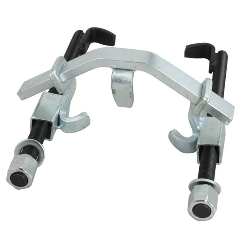 Federspanner 3-tlg. - bis 1500kg / 1,5t belastbar - 280mm Spannweg - für Spiralfedern - Universal Werkzeug Federstecker Montagespanner Federn