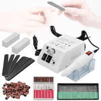 Nagelfräser Schleifgerät set Nailart Nagelschleifer Maniküre & Pediküre Set Nagelfräser weiß Nagelfräser Schleifgerät set Nailart Nagelschleifer Maniküre & Pediküre Set Nagelfräser weiß