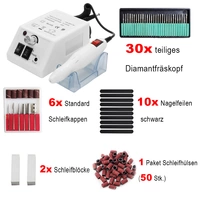 Nagelfräser Schleifgerät set Nailart Nagelschleifer Maniküre & Pediküre Set Nagelfräser weiß Nagelfräser Schleifgerät set Nailart Nagelschleifer Maniküre & Pediküre Set Nagelfräser weiß