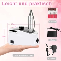 Pediküre Elektrische Nagelfräser Nagelfraser Maniküre Set Nagelschleifer Nagelstudio Fräser Nagel Design Pediküre Elektrische Nagelfräser Nagelfraser Maniküre Set Nagelschleifer Nagelstudio Fräser Nagel Design