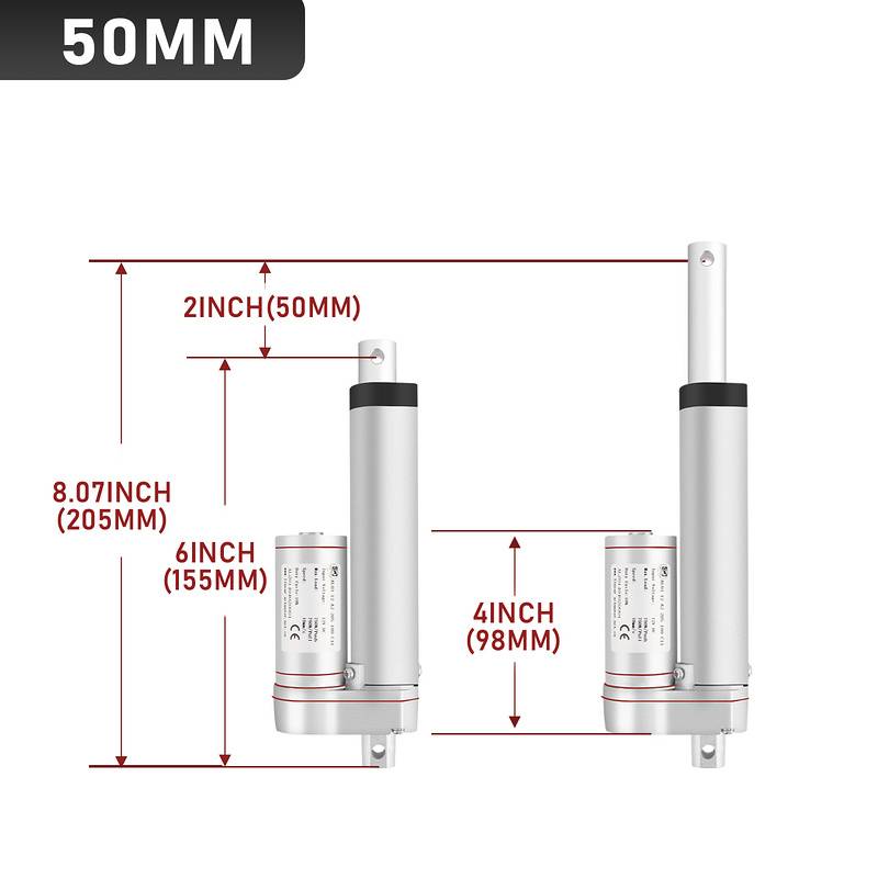 1500N Verstellantrieb Linearantrieb Linear Antrieb Actuator Linearmotor Linearantriebsmotor DC12V 50mm