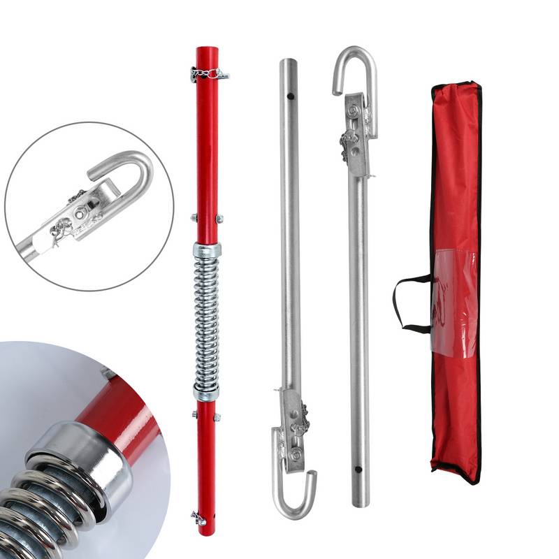 SWANEW Abschleppstange Anhängerkupplung Anhängerkupplung klappbar PKW Auto bis 2T 1.8m