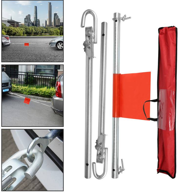SWANEW Abschleppstange 1.8m 3tlg bis 2T Kfz mit Dämpfung Zugstange Auto Abschlepphilfe