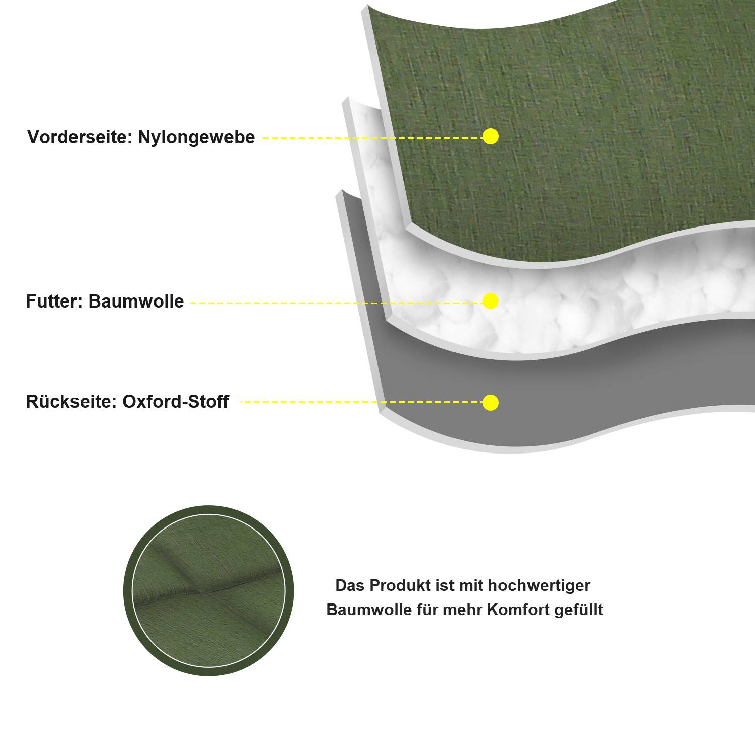 Karpfenliege Angelliege XXL 195 x 65 x 32 cm | Klappbare und stabile Bedchair Liege Feldbett 6 Bein