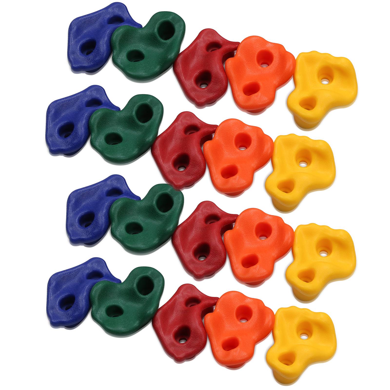 Klettergriffe Klettersteine bis 200 kg für Spielturm Farbigen Outdoor 20X