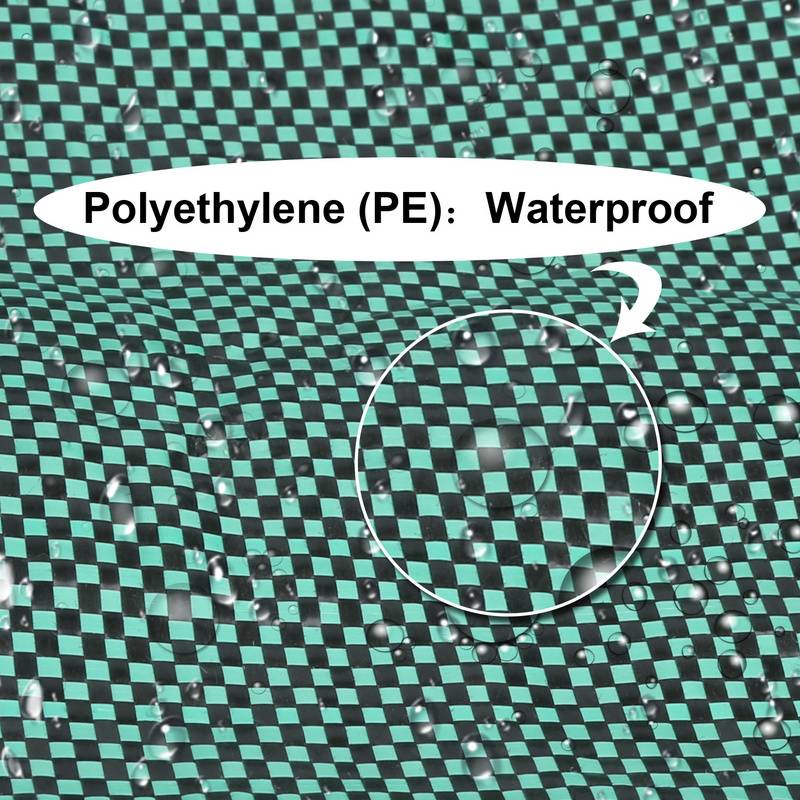 4X Gartensack Laubsack Gartenabfallsack XXL Garten Tasche Rasensack mit Griffen 272L - Grün