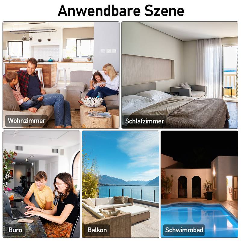 Paravent Outdoor Raumteiler Garten Spanische Wand Trennwand Raumtrenner 1 teilig Anthrazit