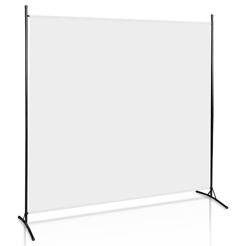 Paravent Outdoor Raumteiler Garten Spanische Wand Trennwand Raumtrenner 1 teilig Beige