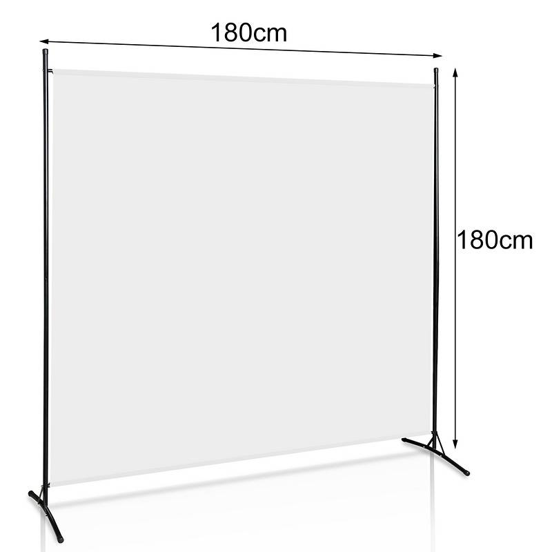 Paravent Outdoor Raumteiler Garten Spanische Wand Trennwand Raumtrenner 1 teilig Beige
