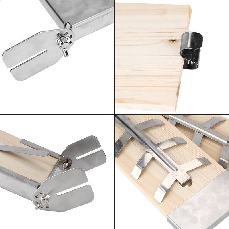 Flammlachsbrett Räucherbrett 2er Set Holzplatten mit sehr stabilen Halterungen