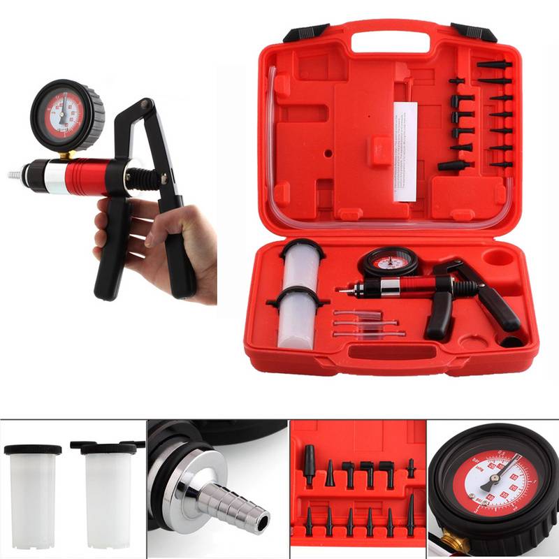 Manuelle Vakuumpumpe und Bremsentlüftungspumpe, Entlüfter, Vakuumprüfgerät Bremsenentlüfter