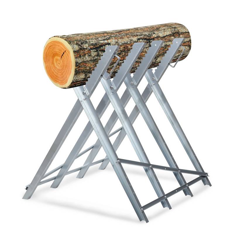 Sägebock Holzsägebock für Brennholz Kettensäge Sägehilfe Holz Säge Bock