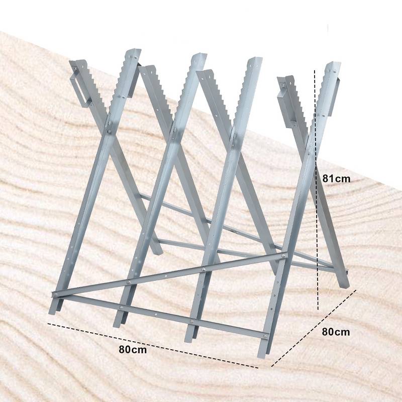 Sägebock Holzsägebock für Brennholz Kettensäge Sägehilfe Holz Säge Bock