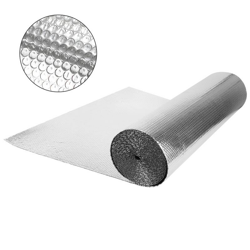 Isolierfolie Heizkörper Dämmfolie 3-4mm Isolierungsfolie für Wärmedämmung Reflexionsfolie 1x10m 130 g/m²