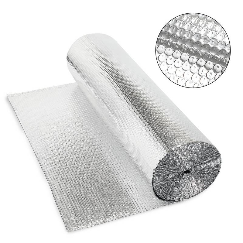 Isolierfolie Heizkörper Dämmfolie 3-4mm Isolierungsfolie für Wärmedämmung Reflexionsfolie 1x20m 200 g/m²